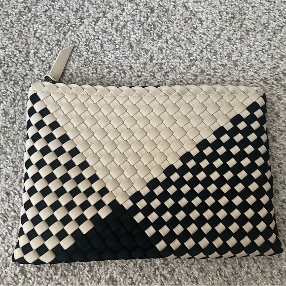 Naghedi st. Barths large tote geo Indio with matching zipper pouch - Picture 8 of 11